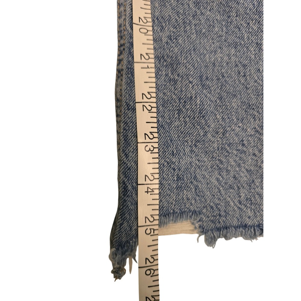 We The Free Mid Rise Straight Leg Distressed Jeans Women Size 24 - Picture 8 of 11